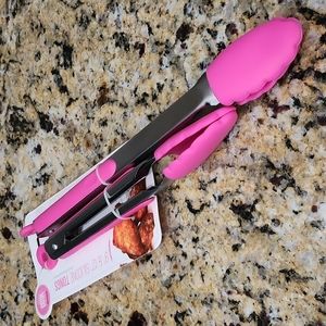 Hot Pink Tongs
